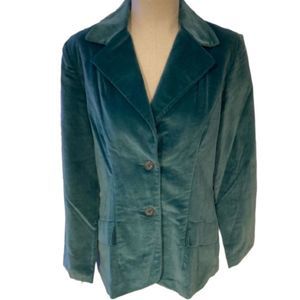 Vintage Jacket Velvet Blazer Small